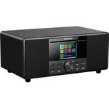 GRUNDIG GIR1070 DTR 7000 All-In-One internetradio, FM/RDS/DAB+/internetradio, Bluetooth, sluimerfunctie, dual alarm, 2,8 inch kleurendisplay, zwart