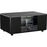 GRUNDIG GIR1070 DTR 7000 All-In-One internetradio, FM/RDS/DAB+/internetradio, bluetooth, sluimerfunctie, dubbel alarm, 2,8 inch kleurendisplay, zwart