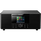 Alles-in-één Internetradio - Zwart - Hout - Met CD-speler en Bluetooth