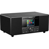 Alles-in-één Internetradio - Zwart - Hout - Met CD-speler en Bluetooth