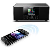 Alles-in-één Internetradio - Zwart - Hout - Met CD-speler en Bluetooth