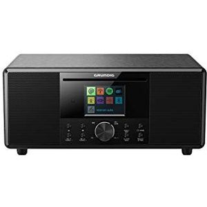 Alles-in-één Internetradio - Zwart - Hout - Met CD-speler en Bluetooth