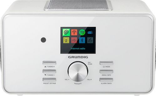 Grundig - DTR 6000 X - Radio - Wit - DAB+ - Bluetooth