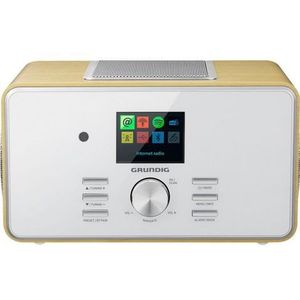 Grundig Dtr 6000 X (Internet radio, DAB+, FM, WiFi, Bluetooth), Radio, Bruin, Wit
