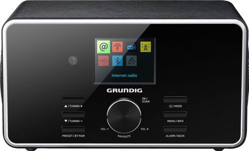 Gründig - DTR5000XBLACK - Internetradio - Zwart - Bluetooth - DAB+