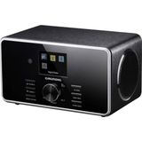 Bureauradio - DAB+/FM - Zwart - 2.0 Stereo Luidsprekersysteem