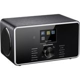 Bureauradio - DAB+/FM - Zwart - 2.0 Stereo Luidsprekersysteem