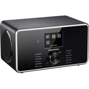 Bureauradio - DAB+/FM - Zwart - 2.0 Stereo Luidsprekersysteem