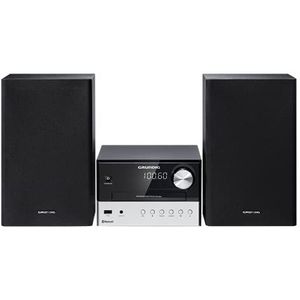 Grundig CMS 2000 BT (Bluetooth, 2x 15 W), Stereosysteem, Zwart, Grijs