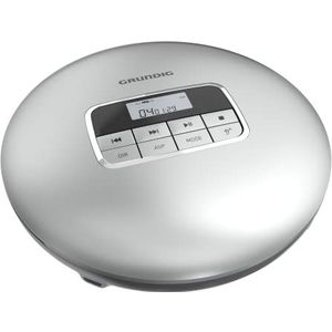 Grundig GCDP 8500 zilver, MP3-speler + draagbare audioapparatuur, Zilver