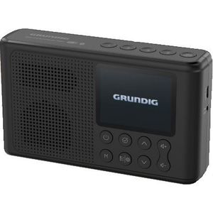 Grundig Music 6500 Black, draagbare DAB+ radio, zwart