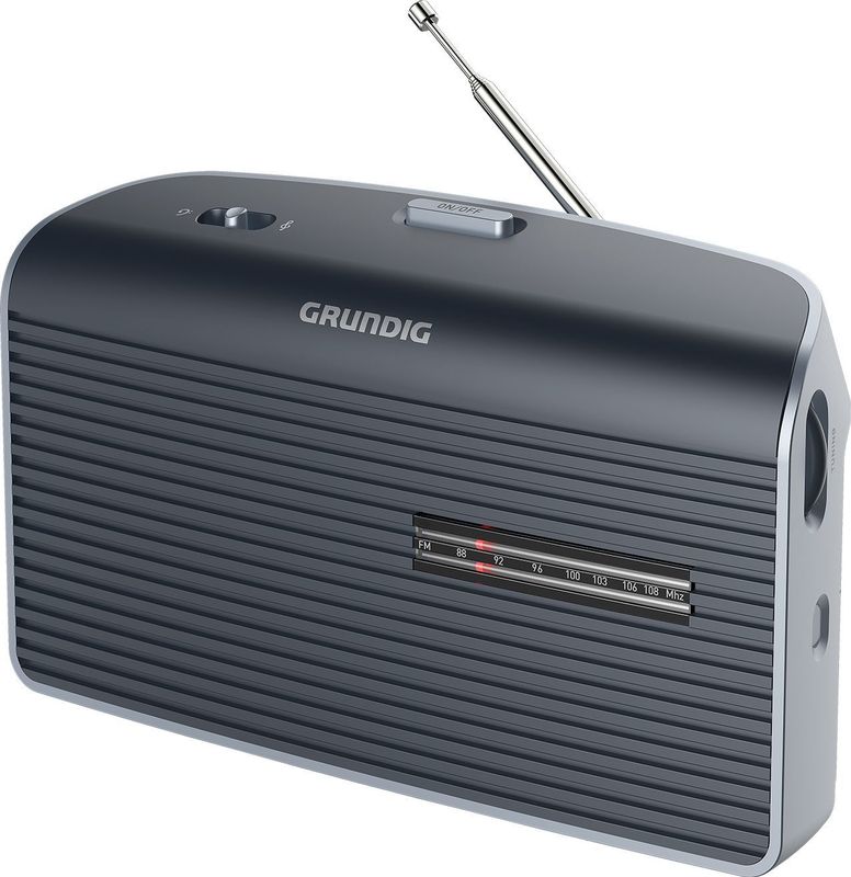 Grundig Music 60X Draagbaar Analoog Zwart