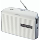GRUNDIG Music 7000X DAB+ Radio, für unterwegs oder zuhause, tragbares Radio, UKW, großes Display, einfache Bedienung, Senderspeicher, Radiowecker, Snooze, Black/Pearl