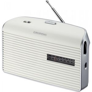 Transistor Radio Grundig MUSIC60 Wit Ziverachtig - WitZilver