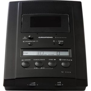Grundig - Stenorette ST 3220 - Transcriber voor Steno Cassettes - Draagbaar