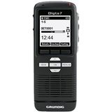 Grundig - Digta 701 Push - Digitale Dictafoon - Zwart