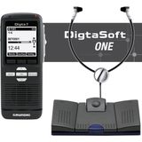 Grundig Digta7 Starterkit KDC7028-01 - Digta7 Slide schuifschakelaar, USB voetschakelaar, Stereo Headset, DigtaSoft One Software (Windows)