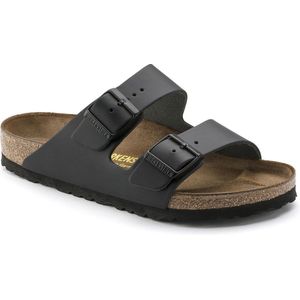 Birkenstock - Sandalen en slippers - Arizona M Cuir Naturel Black voor Heren - Maat 40 - Zwart
