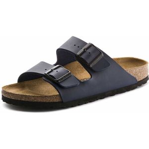 Birkenstock Arizona BF Regular Heren Slippers - Blue - Maat 43