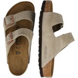 Birkenstock - Arizona - Pantoffels - Taupe - Suède