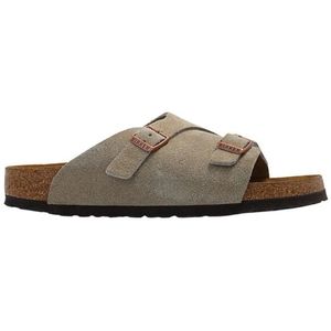 Birkenstock - Zürich - Slippers - Beige - Suède
