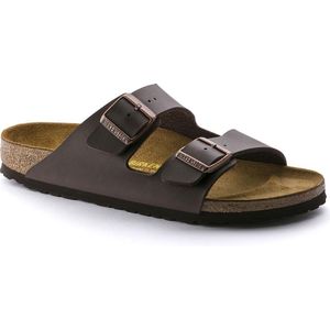 Birkenstock Arizona comfort slippers - bruin - Maat 42