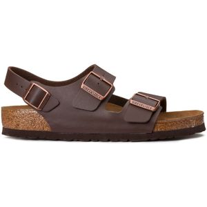Sandalen Milano BIRKENSTOCK. Synthetisch materiaal. Maten 45. Kastanje kleur