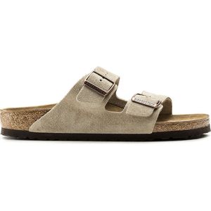 Birkenstock Arizona BS Narrow Fit Slippers Taupe Unisex