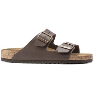 Slipper Birkenstock Unisex Arizona Birko-Flor Dark Brown Regular