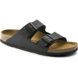 Muiltjes Arizona BIRKENSTOCK. Synthetisch materiaal. Maten 37. Zwart kleur