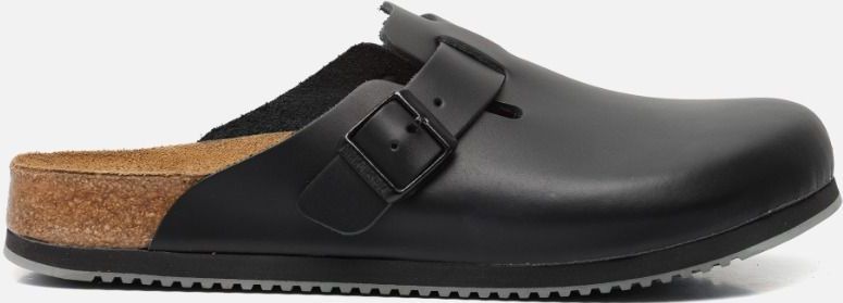 Birkenstock Boston SL Pantolette weiß schmale Weite Gr. 36 1 St Schuhe