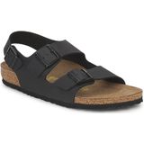 Birkenstock MILANO - Volwassenen Heren sandalen - Kleur: Zwart - Maat: 41