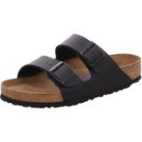 Birkenstock Boston Soepele klompen voor volwassenen, uniseks, Zwart met bruine zool, 44 EU