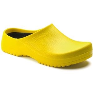 Birkenstock Super Birki Werkklompen Yellow Regular-fit | Geel | Polyurethaan (PU) | Maat 35 | 068041