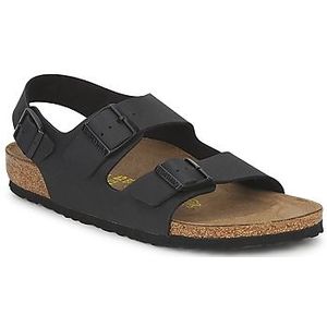 Birkenstock - Milano - Sandalen - Zwart - Birko-Flor® - Anatomisch Voetbed