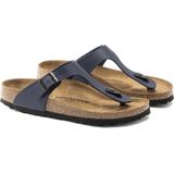 Birkenstock - Gizeh - Slippers - Blauw - Synthetisch