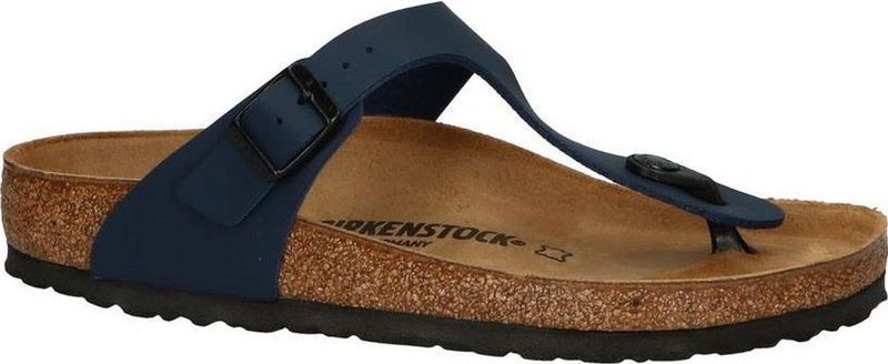 Birkenstock - Gizeh - Slippers - Blauw - Synthetisch