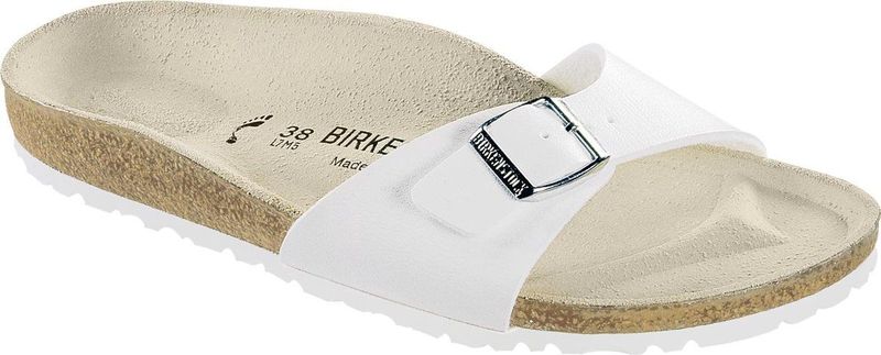 Birkenstock Arizona Dames Slippers - White  - Maat 40