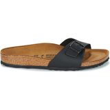 Slipper Birkenstock Women Madrid Birko-Flor Black Narrow-Schoenmaat 38