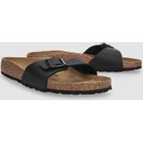 Birkenstock  Slippers Dames Madrid  Zwart  Imitatieleer