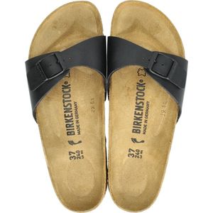 Birkenstock Madrid Dames Slippers Small fit - Black - Maat 41