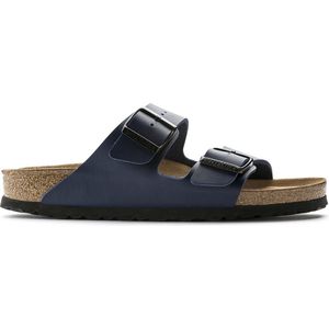 Birkenstock Arizona Slippers Blue Regular-fit | Blauw | Imitatieleer | Maat 41 | 051061