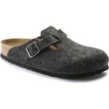 Klomp Birkenstock Unisex Boston Wool Felt Anthracite Regular-Schoenmaat 36