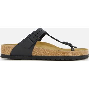 Birkenstock - Gizeh - Teenslippers - Zwart - Birko-Flor