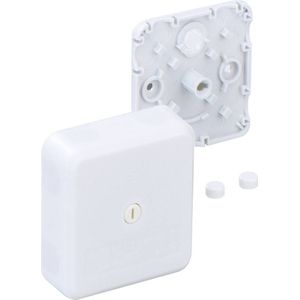 1 x Verbindungsdose, Verteilerdose, IP30 mit 7 Einf&#252;hrungen Spelsberg weiss