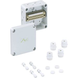 Spelsberg RKK 4/12-12x4² Serieklemmen-behuizing 110 x 110 x 66 Polystereen (EPS) Grijs 1 stuk(s)