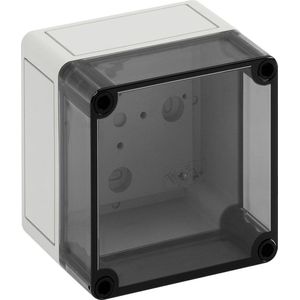 TK - PS Behuizing - IP 66 - Krasbestendig - Optioneel Grijs of Transparant