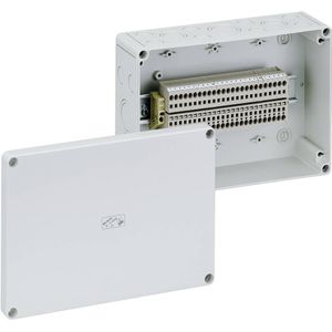 Spelsberg - rk 4/25 SL-25x4q Reihenklemmen-Gehäuse 180 x 254 x 90 Kunststoff Grau 1 St.