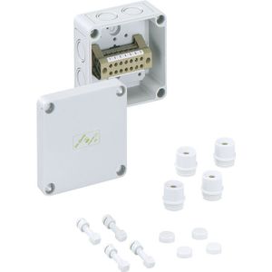 Spelsberg - RKK 4/07-7x4² Behuizing - Grijs - Polystyreen - 1 stuk