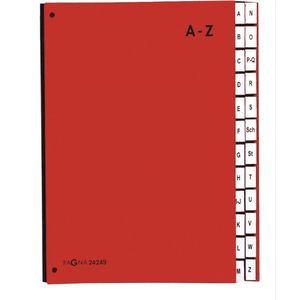 PAGNA Pultordner A-Z rot